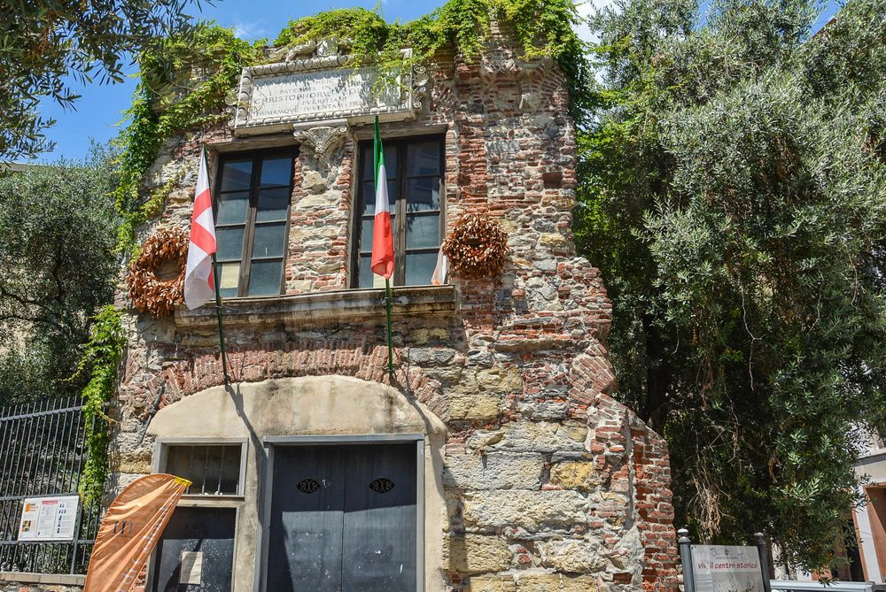 Ngôi nhà của Christopher Columbus ở Genoa, Ý. Ảnh: GK1982/Shutterstock.