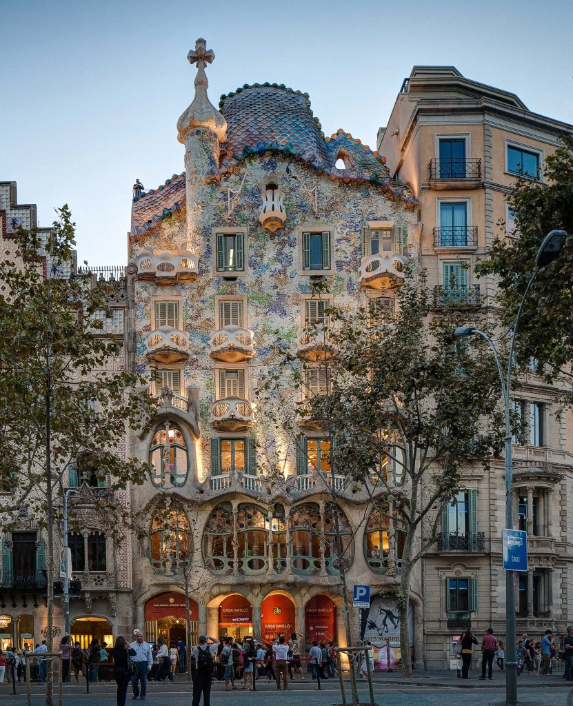 Ngôi nhà Casa Batlló. Ảnh: Wikipedia