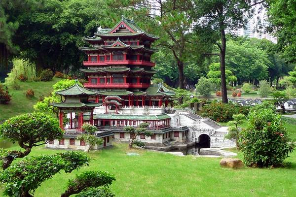 Trung Hoa Cẩm Tú là thế giới thu nhỏ của nhiều kỳ quan của Trung Quốc và thế giới. Ảnh: vietnampremie