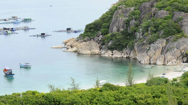 Mộc góc xinh đẹp của bãi Nhà Cũ.