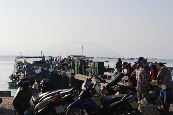 Hiện nay, vẫn có một số công ty tổ chức tour đi thuyền dạo quanh Vân Phong, tuy nhiên để tận hưởng được hoàn toàn vẻ đẹp hoang sơ của những đảo nhỏ nơi đây theo cách của chính mình, bạn hãy thuê một chiếc ghe của ngư dân rồi xuất phát tại bến đò Vạn Giã, Vạn Ninh. Buổi sáng là lúc họp chợ nên bến đò khá đông, lúc lên ghe, bạn phải đi đứng cẩn thận tránh xảy ra điều đáng tiếc. Hiện nay, vẫn có một số công ty tổ chức tour đi thuyền dạo quanh Vân Phong, tuy nhiên để tận hưởng được hoàn toàn vẻ đẹp hoang sơ của những đảo nhỏ nơi đây theo cách của chính mình, bạn hãy thuê một chiếc ghe của ngư dân rồi xuất phát tại bến đò Vạn Giã, Vạn Ninh. Buổi sáng là lúc họp chợ nên bến đò khá đông, lúc lên ghe, bạn phải đi đứng cẩn thận tránh xảy ra điều đáng tiếc.