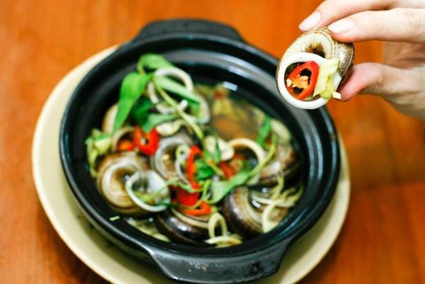 Ốc núi, đặc sản từng sắp bị tuyệt chủng đã được nuôi thành công. Ảnh: Huỳnh Hằng. Ốc núi, đặc sản từng sắp bị tuyệt chủng đã được nuôi thành công. Ảnh: Huỳnh Hằng.