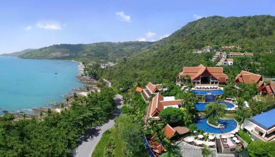 Novotel Phuket resort nhìn từ trên cao