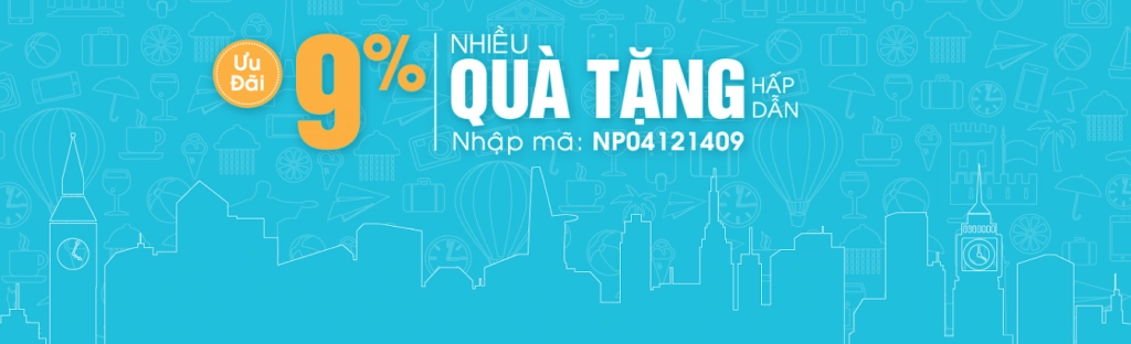 Ưu đãi tuyệt vời tại iVIVU.com: Tặng 9% và nhiều hơn thế nữa