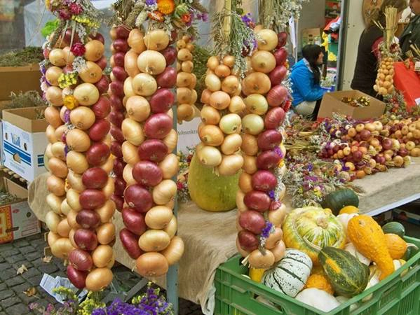Hội chợ hành và các loại nông sản ở Weimar diễn ra vào tháng 10 hàng năm, kéo dài khoảng vài ngày. Tại hội chợ, sản phẩm chủ yếu được bày bán là các loại hành. Tuy nhiên cũng có nhiều loại nông sản địa phương khác. 