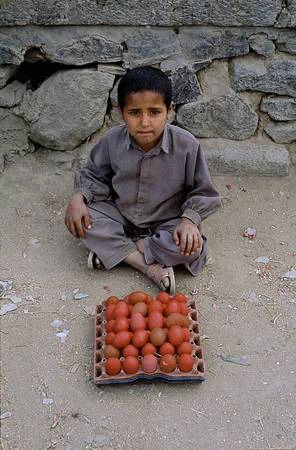 Món trứng này là món ăn đường phố phổ biến ở Kabul, Afghanistan