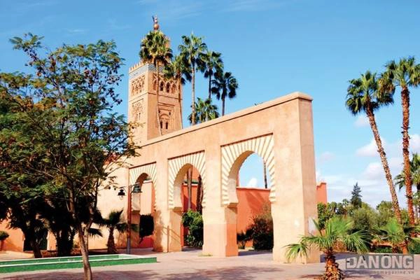 Một góc nhỏ tại Marrakesh.
