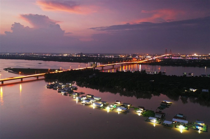 Làng bè du lịch Cồn Phụng, chụp bởi tác giả Nguyễn Văn Luận (Đồng Tháp) đạt giải khuyến khích.