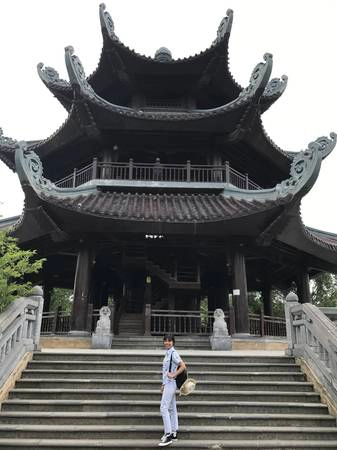 Tháp chuông ở chùa Bái Đính. Tháp chuông ở chùa Bái Đính.