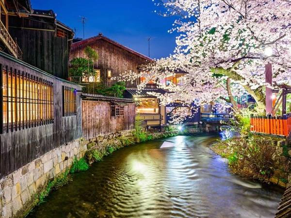 Một trong những nơi tuyệt nhất để thưởng thức ẩm thực Tokyo là các nhà hàng ở khu Shirakawa nằm dọc kênh Shirakawa gần Gion. Một trong những nơi tuyệt nhất để thưởng thức ẩm thực Tokyo là các nhà hàng ở khu Shirakawa nằm dọc kênh Shirakawa gần Gion.