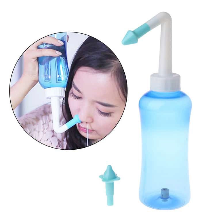 mất khứu giác vì viêm xoang hãy làm sạch mũi có thể giúp giảm sưng và viêm và lấy lại khứu giác