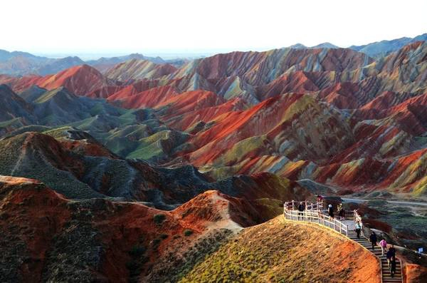 Công viên địa chất Zhangye Danxia, Trung Quốc