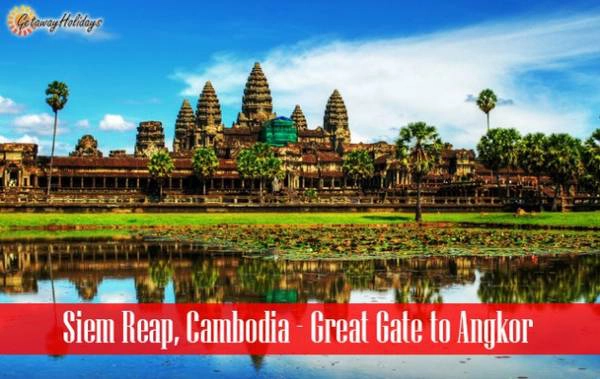 Siem Reap từ lâu được biết đến như là “cửa ngõ” để du khách ghé thăm những ngôi đền Angkor nổi tiếng Siem Reap từ lâu được biết đến như là “cửa ngõ” để du khách ghé thăm những ngôi đền Angkor nổi tiếng