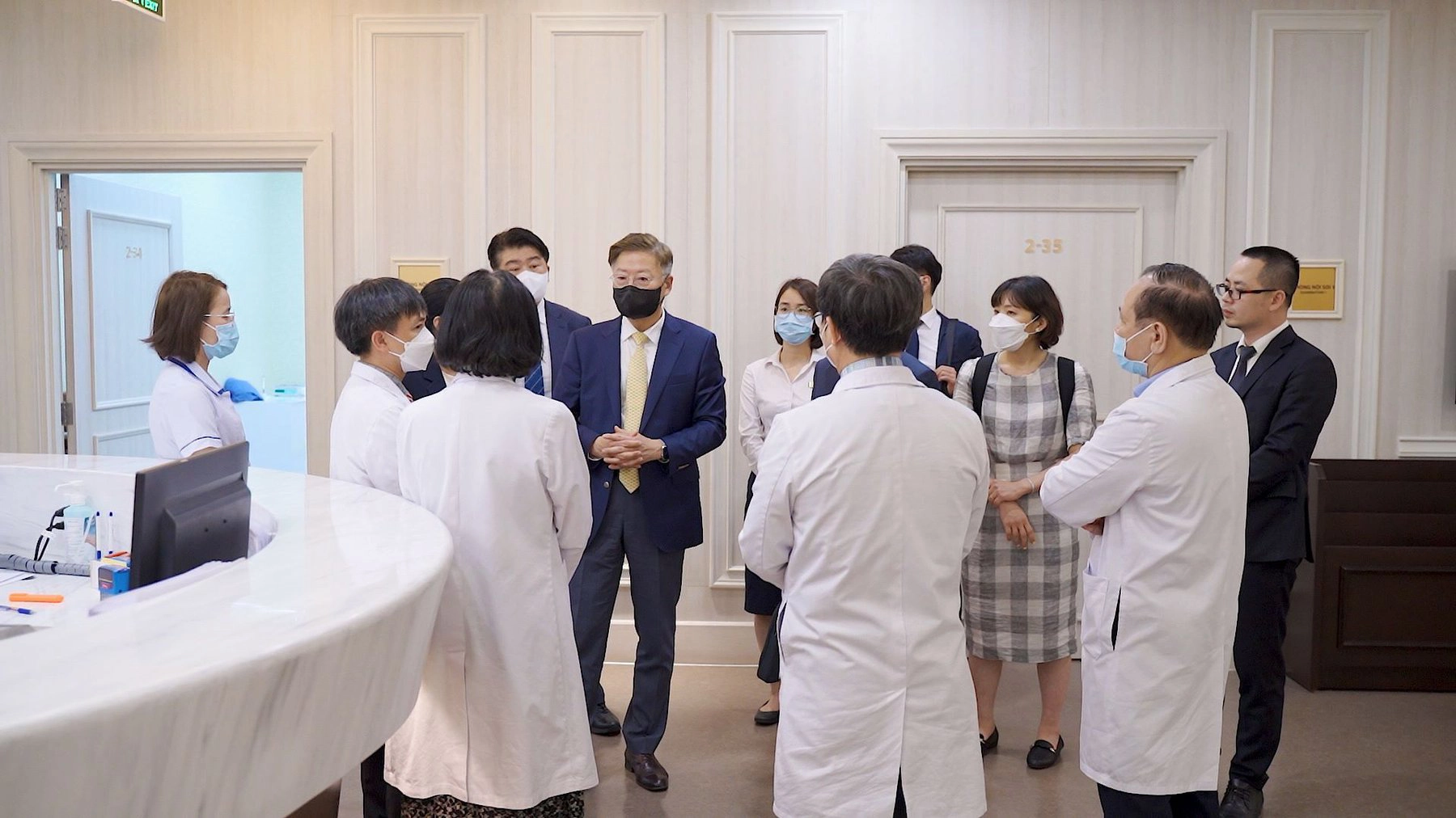 Lê ký kết hợp tác Bệnh viện ĐHQG Seoul