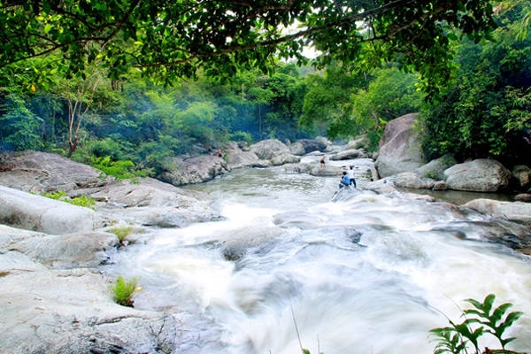 Khung cảnh thư giãn lý tưởng cho du khách.