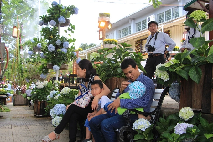 Người dân và du khách thoải mái chụp ảnh và ngồi thư giãn trong vườn khi nơi này không bán vé tham quan hay hạn chế khách ra vào. Người dân và du khách thoải mái chụp ảnh và ngồi thư giãn trong vườn khi nơi này không bán vé tham quan hay hạn chế khách ra vào.