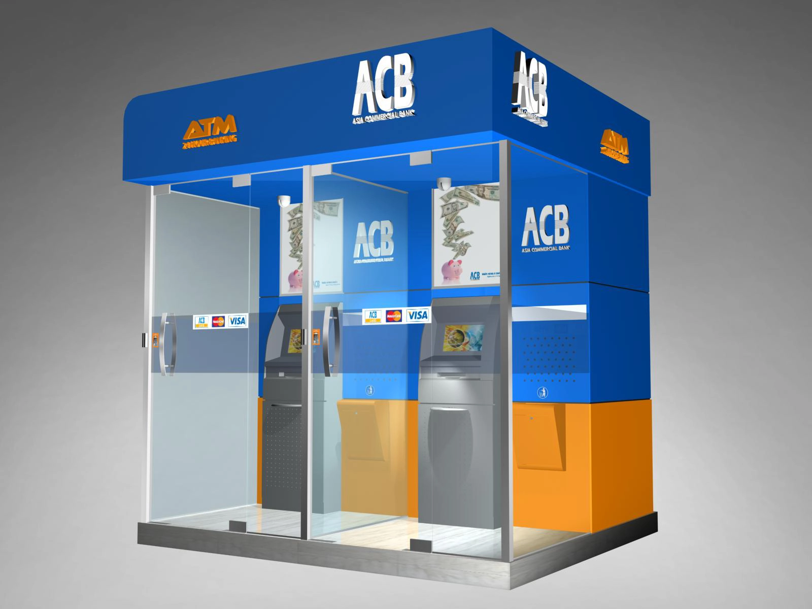 ATM Ngân hàng Á Châu (ACB) - PGD TRẦN HƯNG ĐẠO