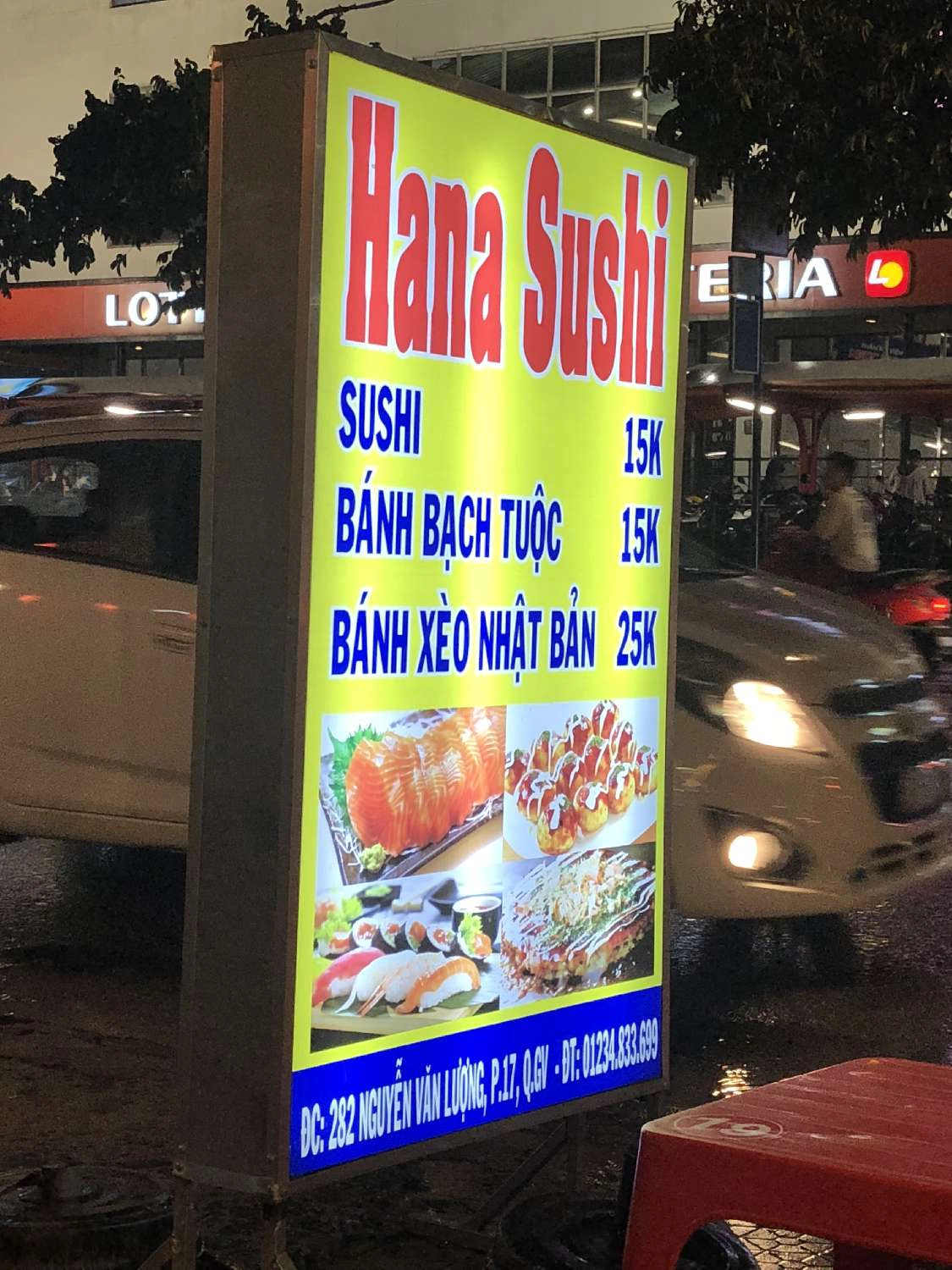 Quán Ăn Hana Sushi - Nguyễn Văn Lượng