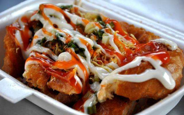 Ăn vặt Âu Thiên - Bánh Mì Nướng Sa Tế