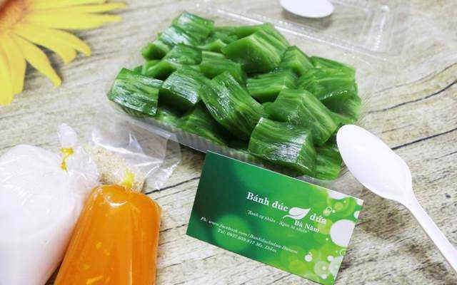 Ăn vặt Bà Năm - Bánh Đúc Lá Dứa