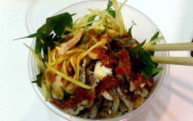 Ăn vặt Bánh Đa Trộn Badar - Lê Văn Sỹ