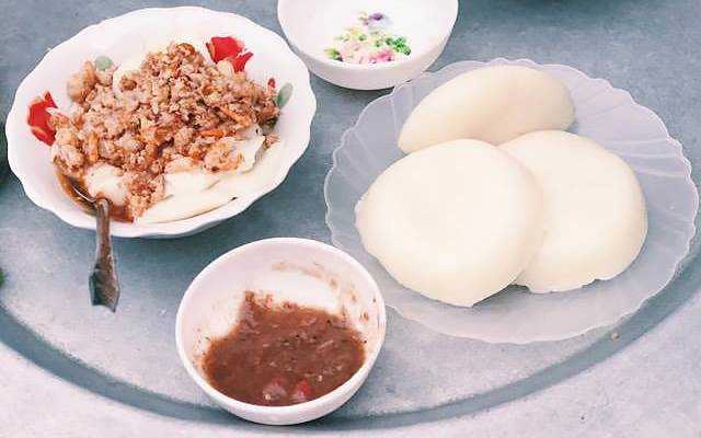 Ăn vặt Bánh Đúc Mắm