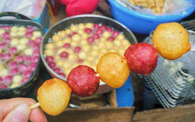 Ăn vặt Bánh Khoai Viên Chiên