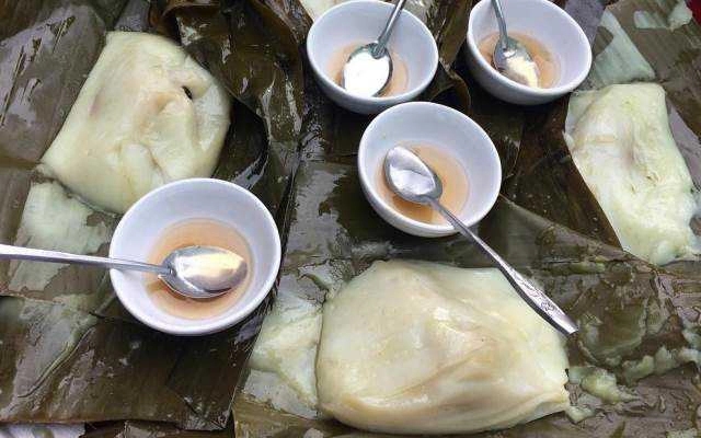 Ăn vặt Bánh Lá Bác Lan Béo