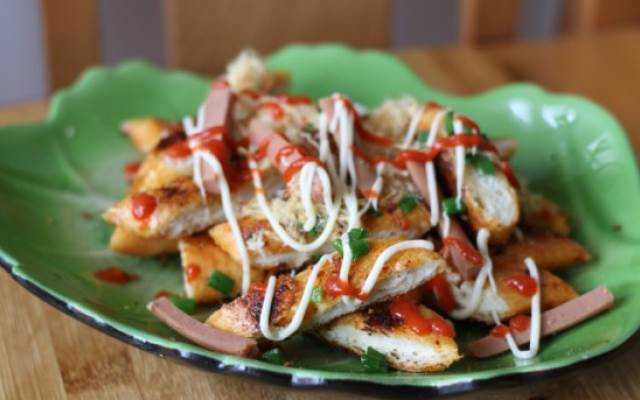 Ăn vặt Bánh Mì Nướng Muối Ớt - Hàn Mặc Tử
