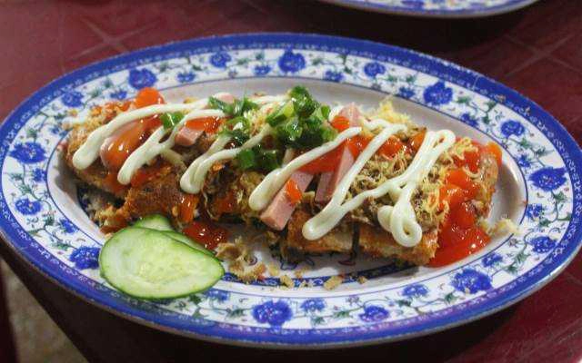 Ăn vặt Bánh Mì Nướng Muối Ớt Trang Trang