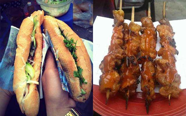 Ăn vặt Bánh Mì Thịt Xiên - Tạ Quang Bửu