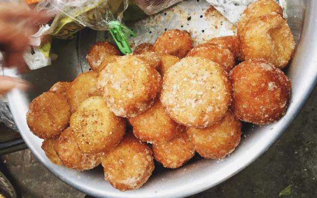Ăn vặt Bánh Rán Bọc Đường Đồng Xuân