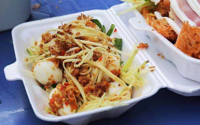 Ăn vặt Bánh Tráng Chiên