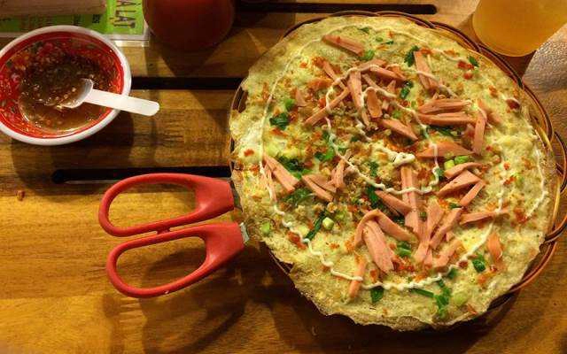 Ăn vặt Bánh Tráng Nướng Đà Lạt NTP Bình Thạnh