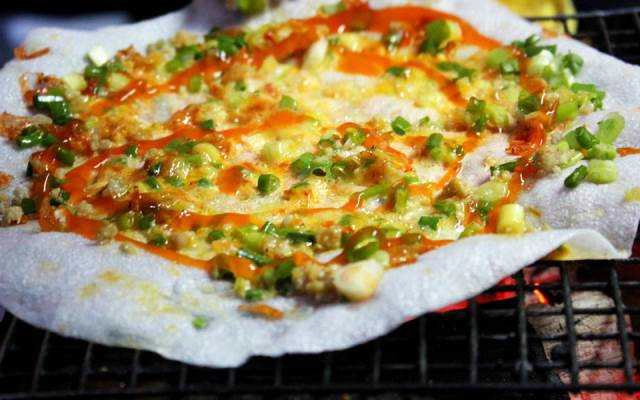 Ăn vặt Bánh Tráng Nướng