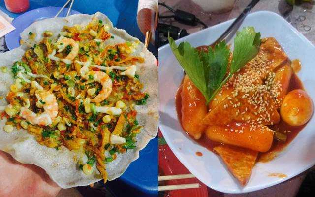 Ăn vặt Bánh Tráng Nướng - Khu Bờ Kè Thanh Đa