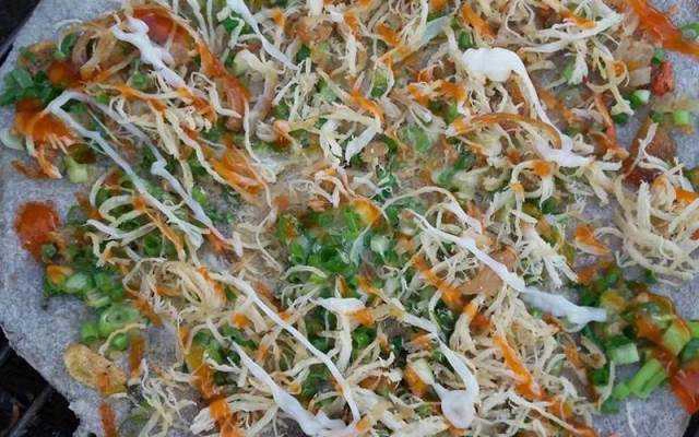 Ăn vặt Bánh Tráng Nướng - Trần Bá Giao
