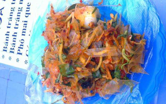 Ăn vặt Bánh Tráng Trộn Hoa Mai - Khương Thượng