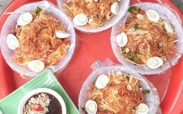 Ăn vặt Bánh Tráng Trộn & Hột Gà Nướng