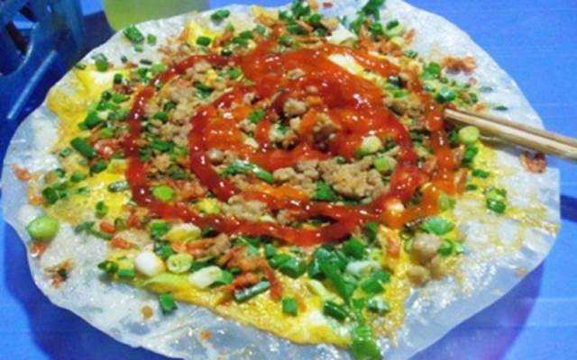 Ăn vặt Bánh Tráng Trứng