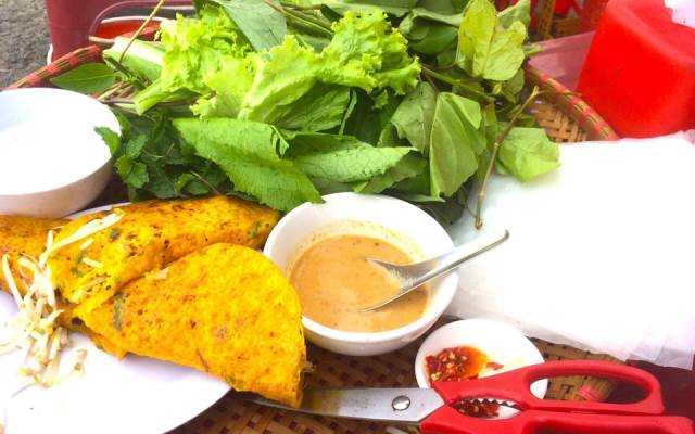 Ăn vặt Bánh Xèo Rau Rừng