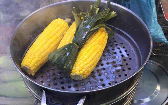 Ăn vặt Bắp Mỹ Hấp Sữa Tươi