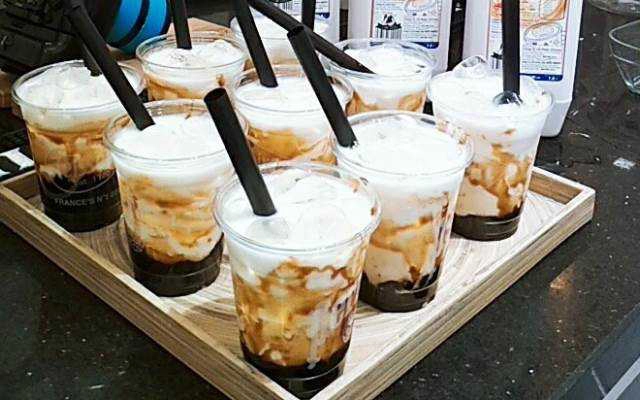 Ăn vặt Bắp Shop - Sữa Tươi Trân Châu Đường Đen