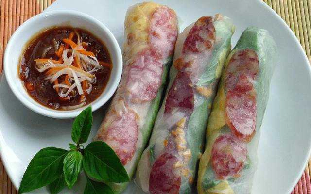 Ăn vặt Bò Bía - Chiêu Anh Các