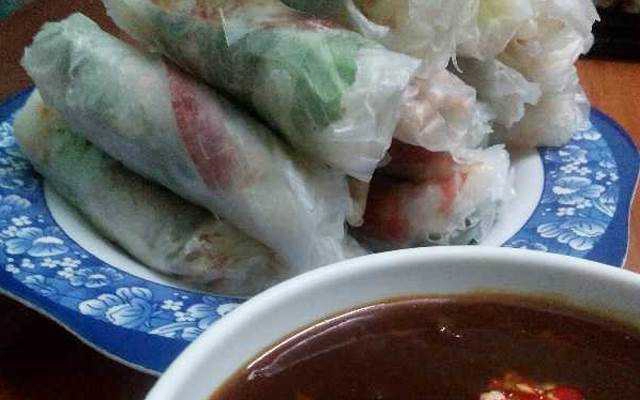 Ăn vặt Bò Bía Tươi Ông Giáp