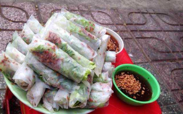 Ăn vặt Bò Bía - Nguyễn Thượng Hiền