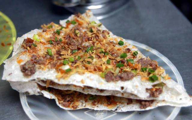 Ăn vặt Bờ Kè - Kem Nhãn & Bánh Tráng Nướng
