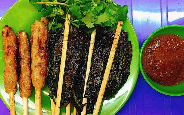 Ăn vặt Bò Lá Lốt Mỡ Chài - Trung Sơn