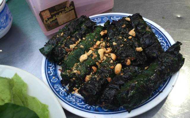 Ăn vặt Bò Nướng Lá Lốt