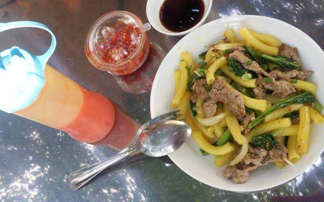 Ăn vặt Bột Chiên, Nui Xào Bò & Gỏi Khô Bò